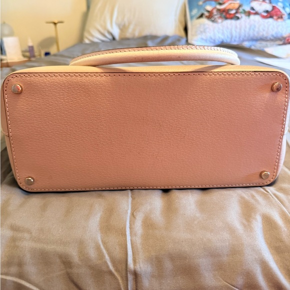 Kate Spade Cream and Tan Leather Tote - Picture 2 of 6